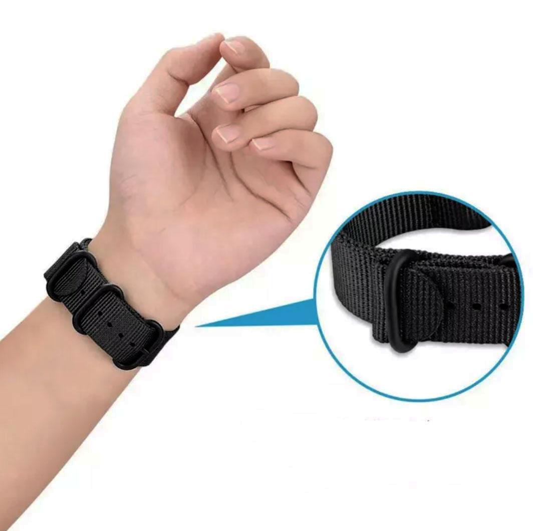 Ремешок нейлоновый Primo Traveller для часов Xiaomi Redmi Watch 5/Xiaomi Smart Band 9 Pro Black (2618126699) - фото 4 Ремешок нейлоновый Primo Traveller для часов Xiaomi Redmi Watch 5/Xiaomi Smart Band 9 Pro Black (2618126699) - фото 4