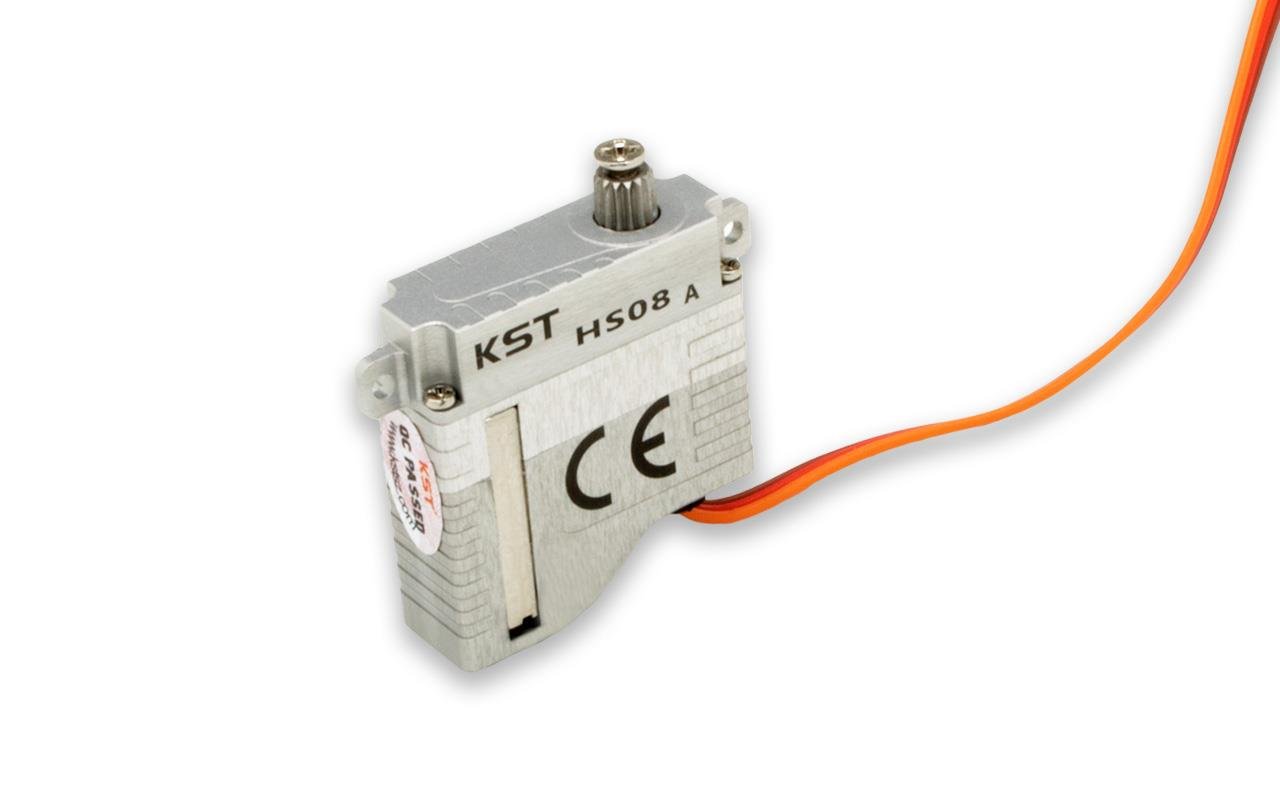 Сервопривід для планерів KST HS08A 5,2 кг 0,11 сек 11 г 15T цифровий (61986)