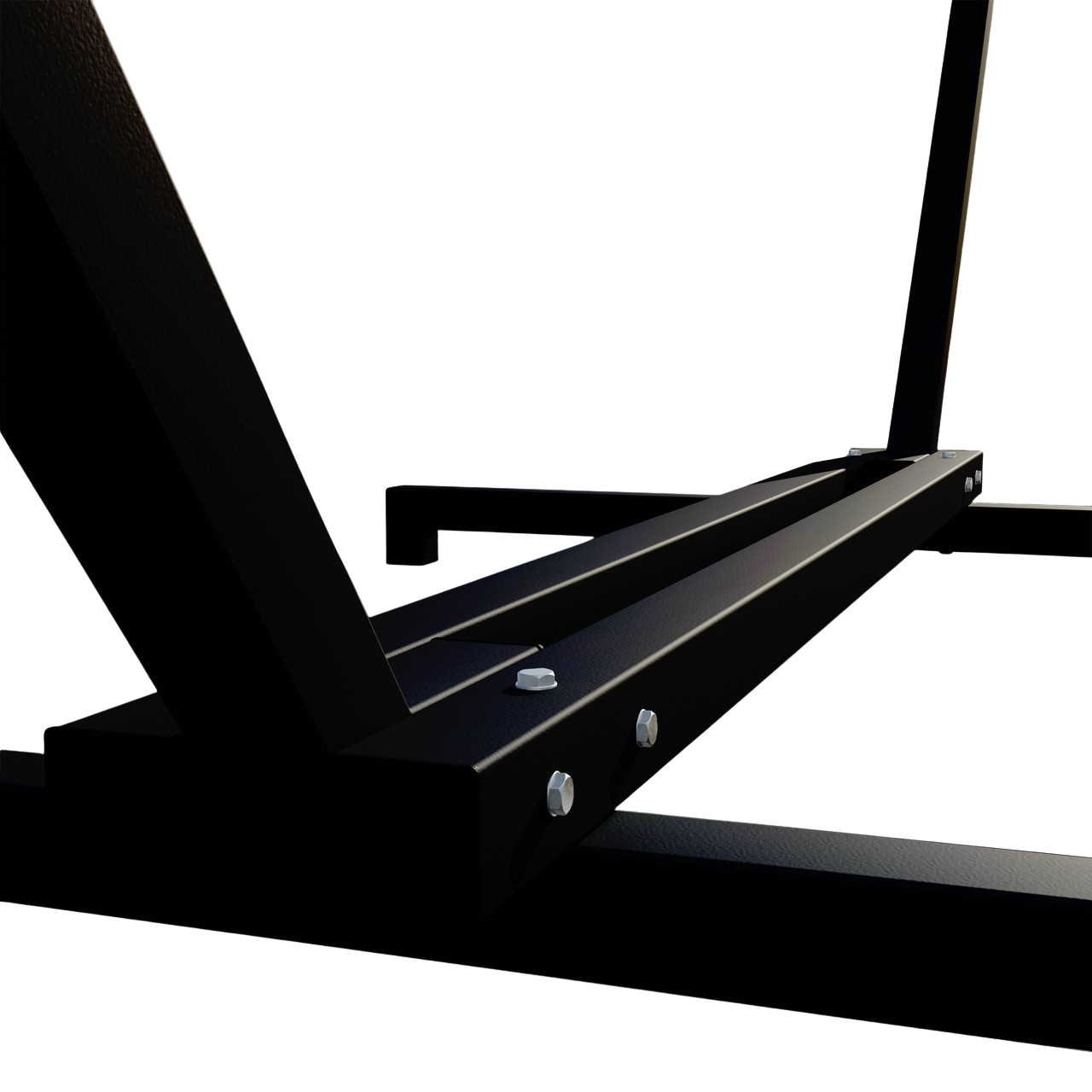 Стійка для двомісного гамака WCG металевий каркас квадратний профіль 50х50 мм Чорний матовий (W-5050-B1) - фото 6