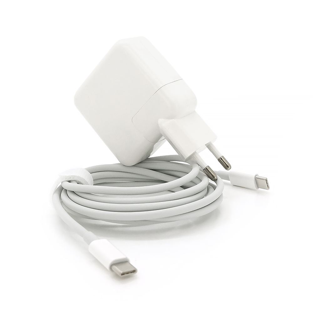 Адаптер для ноутбука Merlion AE30 USB-C 30 Вт для ноутбуков Apple (36956)