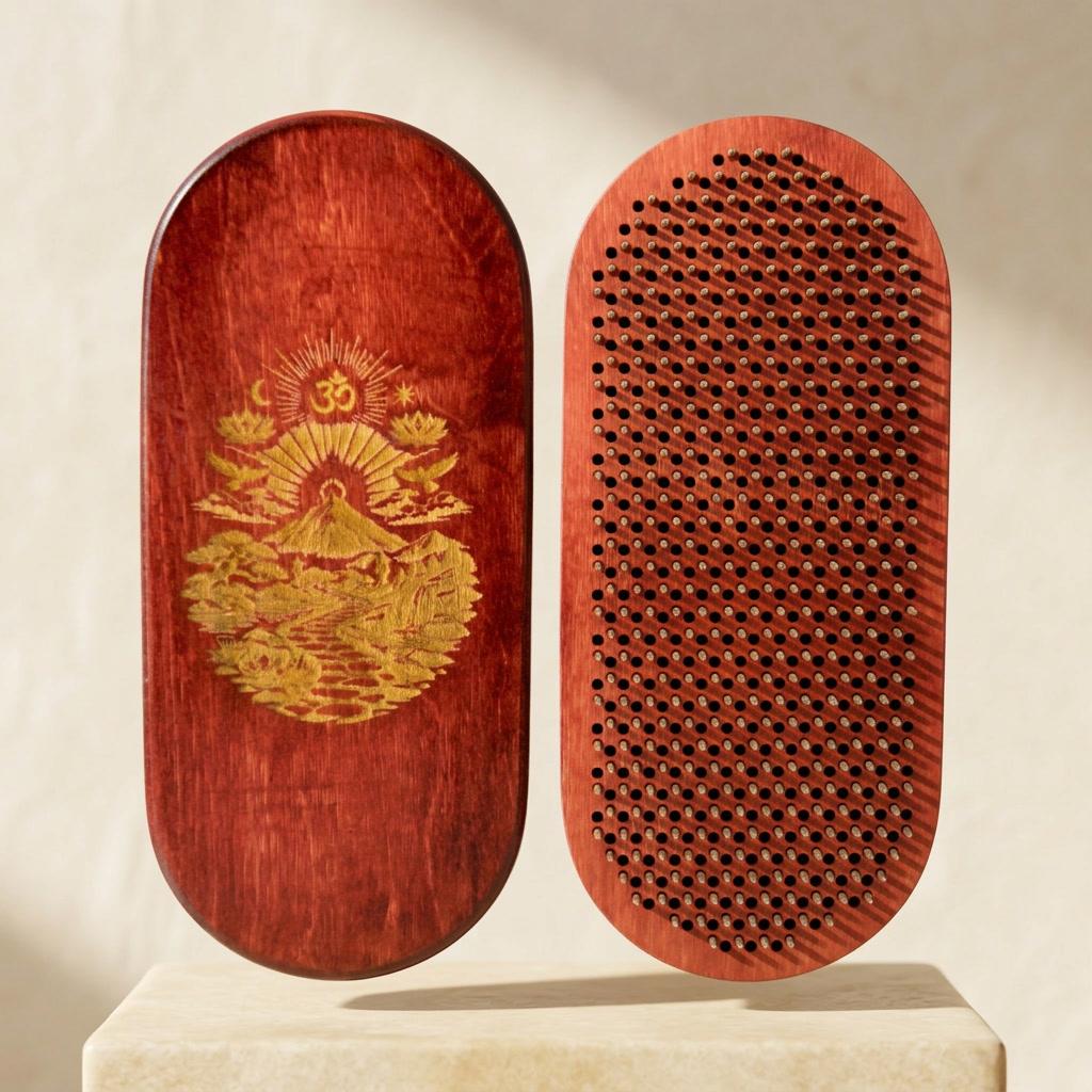 Доска Садху Krok Путь оцинкованные гвозди 10 мм Вишня (TY-017-1)