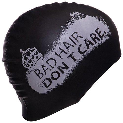 Шапочка для плавания Mad Wave Don't Care M055717 Черный (60444157) - фото 5 Шапочка для плавания Mad Wave Don't Care M055717 Черный (60444157) - фото 5