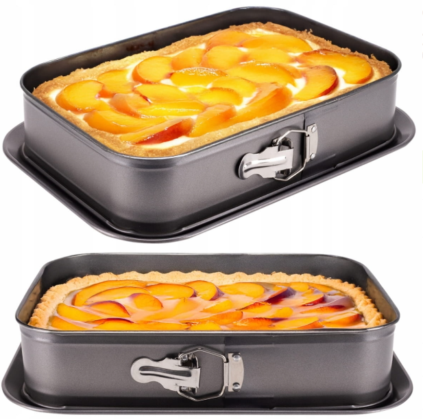 Форма для запікання Kamille Vizo зі змінним дном вуглецева сталь 39,5x28x8 см (6040) - фото 9 Форма для запікання Kamille Vizo зі змінним дном вуглецева сталь 39,5x28x8 см (6040) - фото 9