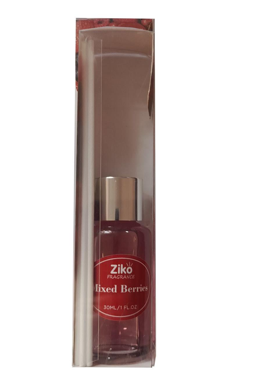 Аромадифузор Ziko Ягода с деревянными палочками 30 мл Прозрачный (6591218) - фото 2 Аромадифузор Ziko Ягода с деревянными палочками 30 мл Прозрачный (6591218) - фото 2
