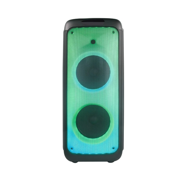 Колонка акустическая переносная ZXX-5512 60 Вт 8" 71х33х32 см USB/SD/FM/BT/2MIC/ДУ Черный (ML-04554)