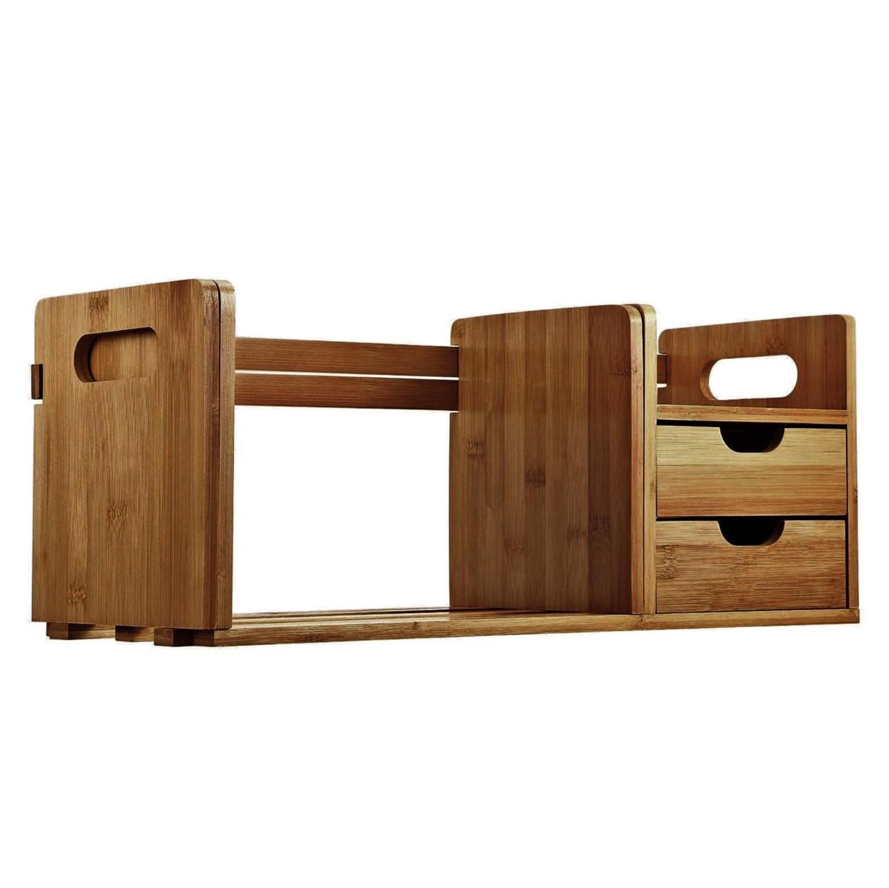 Полка книжная настольная из дерева Солента Сиена (КПА-022705)