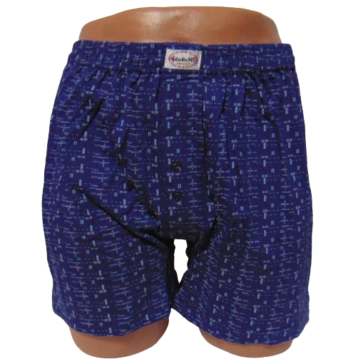 Трусы мужские Doremi хлопковые 2XL Синий (312-55-5)