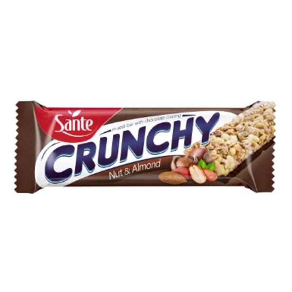 Батончик Go On Nutrition Crunchy bar Nuts and almonds with chocolate 40 g