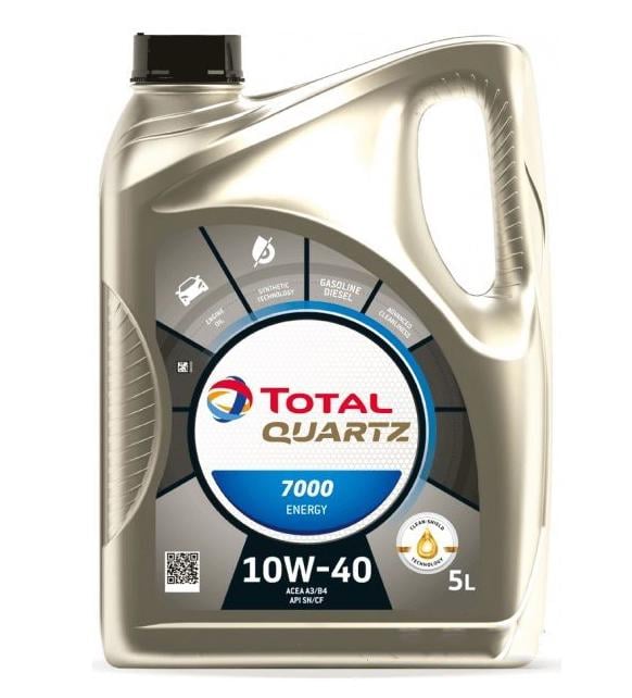 Моторное масло Total Quartz 7000 Energy 10W-40 5 л