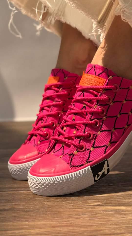 Кеди жіночі Jibukang р. 38 Рожевий (29471650) - фото 4 Кеди жіночі Jibukang р. 38 Рожевий (29471650) - фото 4