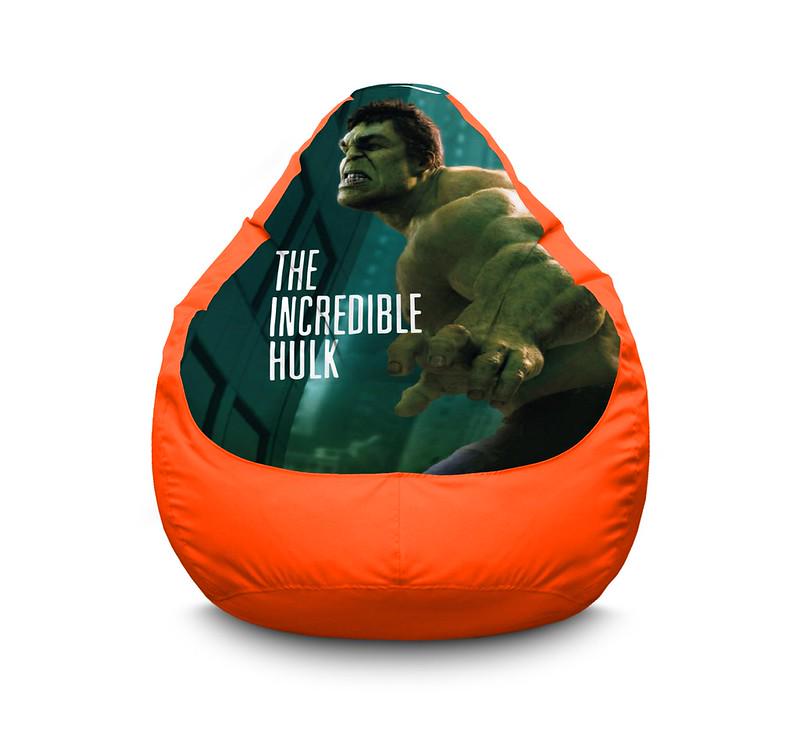 Кресло мешок iPuff Hulk Оксфорд XXXL 100х135 см Оранжевый Кресло мешок iPuff Hulk Оксфорд XXXL 100х135 см Оранжевый
