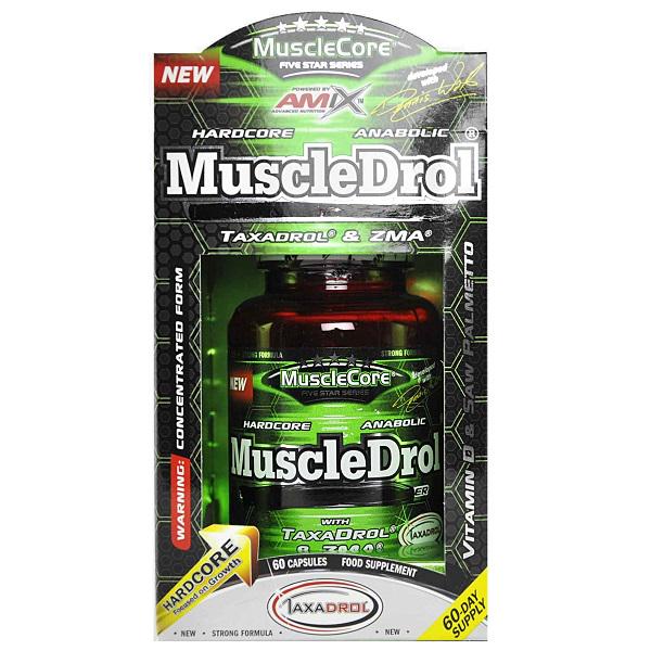 Тестостероновый бустер Amix Nutrition MuscleCore MuscleDrol Anabolic 60 Caps
