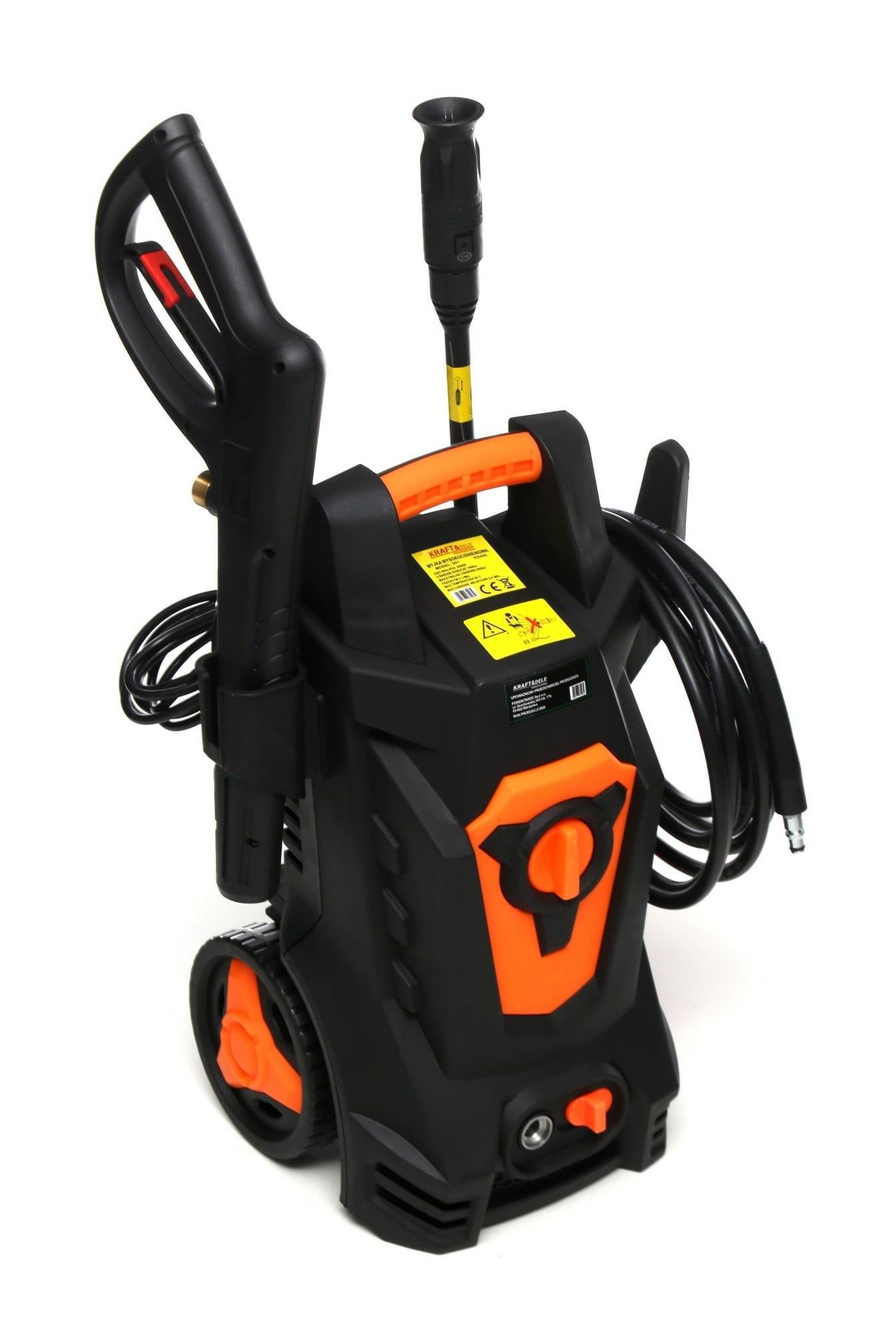 Мойка высокого давления Kraft&Dele без катушки для разных поверхностей 2000 Вт