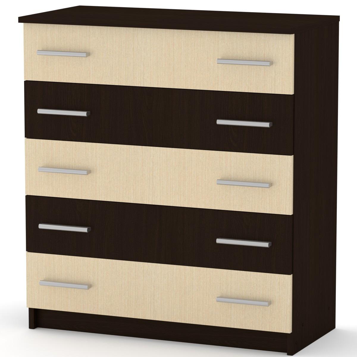 Комод Компанит-5П Венге комби (432_komp_W_NM) - фото 1