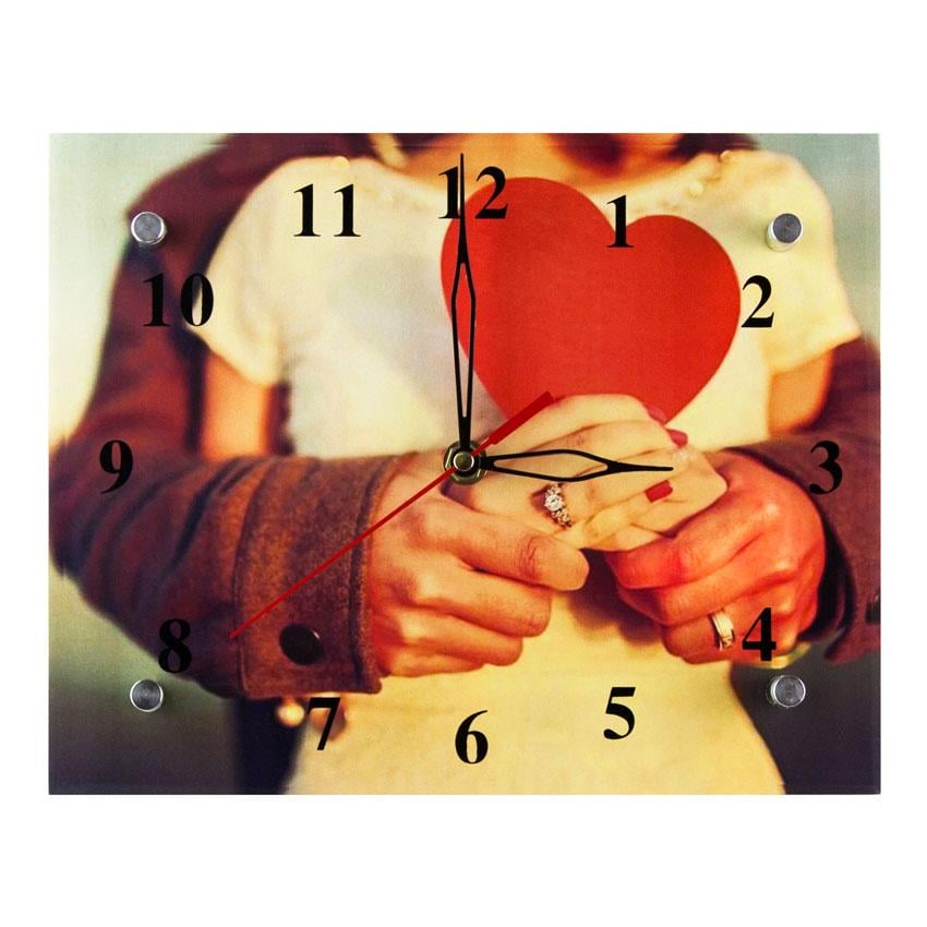 Часы настенные Все в наших руках 21х26х5 см (21328)