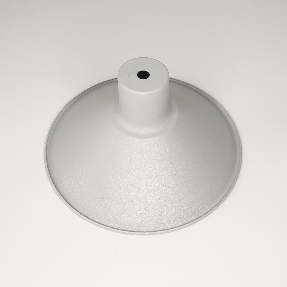 Абажур стальной 185 мм купол под цилиндром Серый перламутр Абажур стальной 185 мм купол под цилиндром Серый перламутр