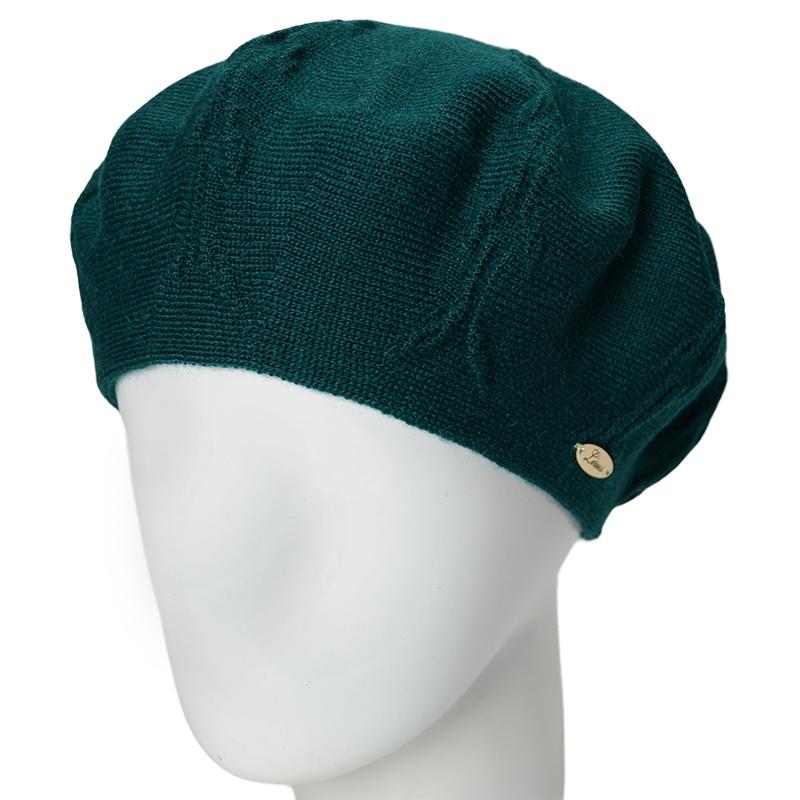 Берет женский Lirus Эмми двойной Зеленый (160171)