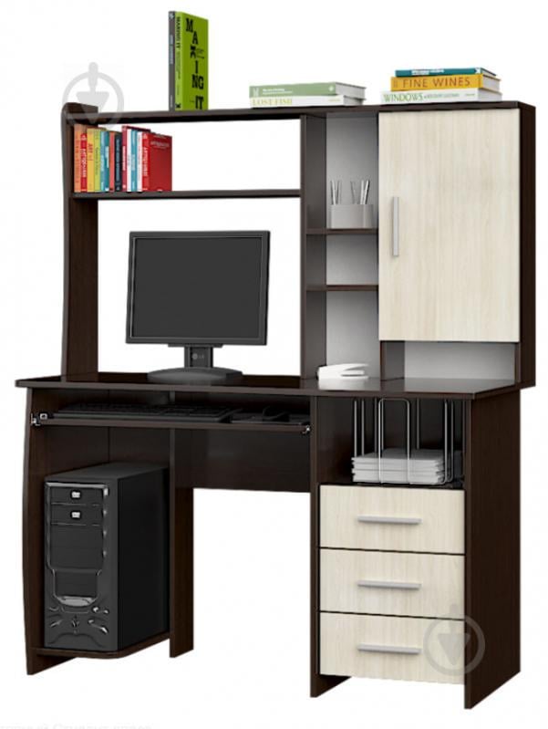 Стол компьютерный Студент класс Эверест венге комби