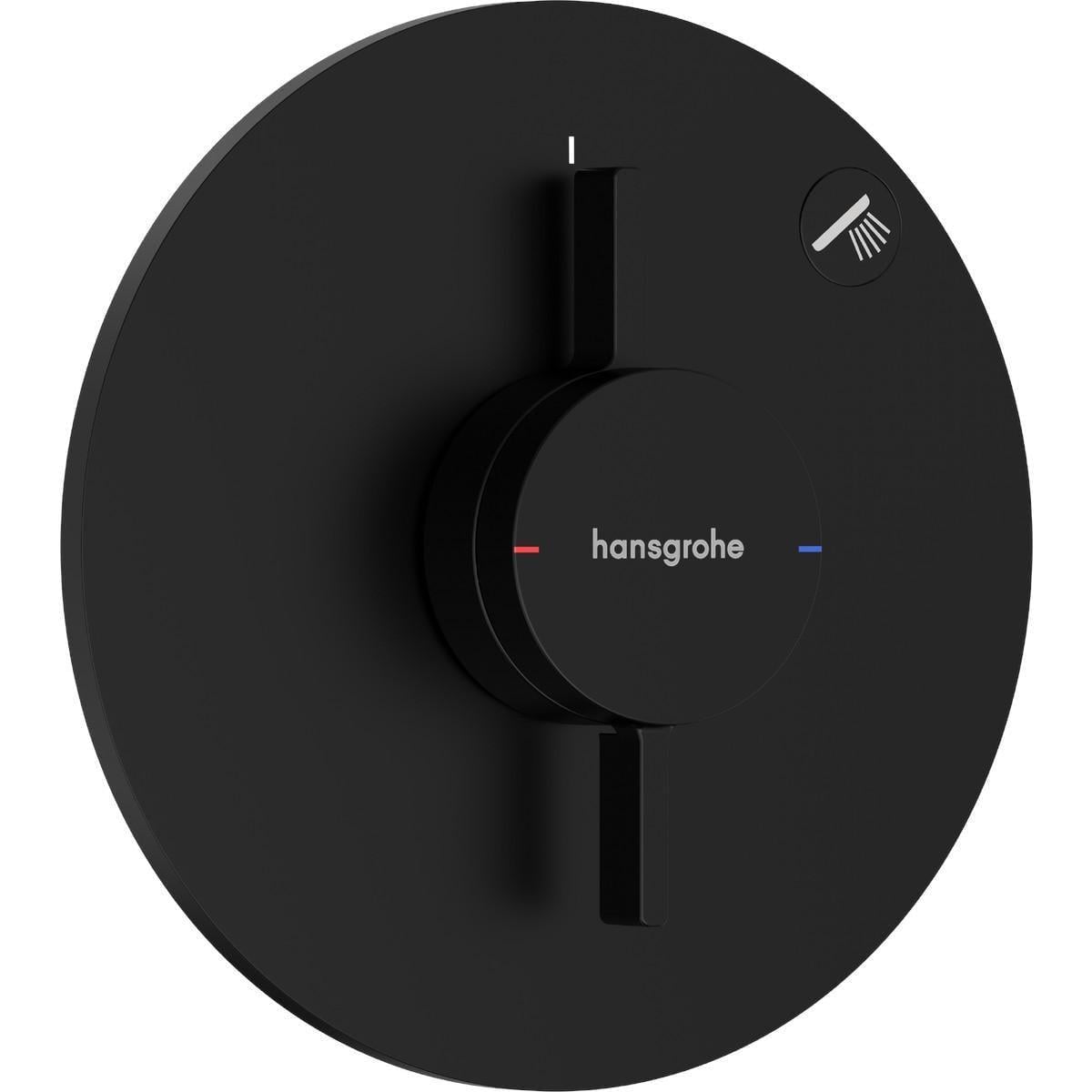 Смеситель для душа Hansgrohe DuoTurn S термостатический Черный матовый (37462632) Смеситель для душа Hansgrohe DuoTurn S термостатический Черный матовый (37462632)