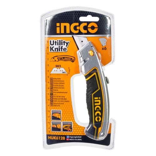 Нож-трапеция INGCO INDUSTRIAL Profi SK5 6 лезвий (000143440) Нож-трапеция INGCO INDUSTRIAL Profi SK5 6 лезвий (000143440)