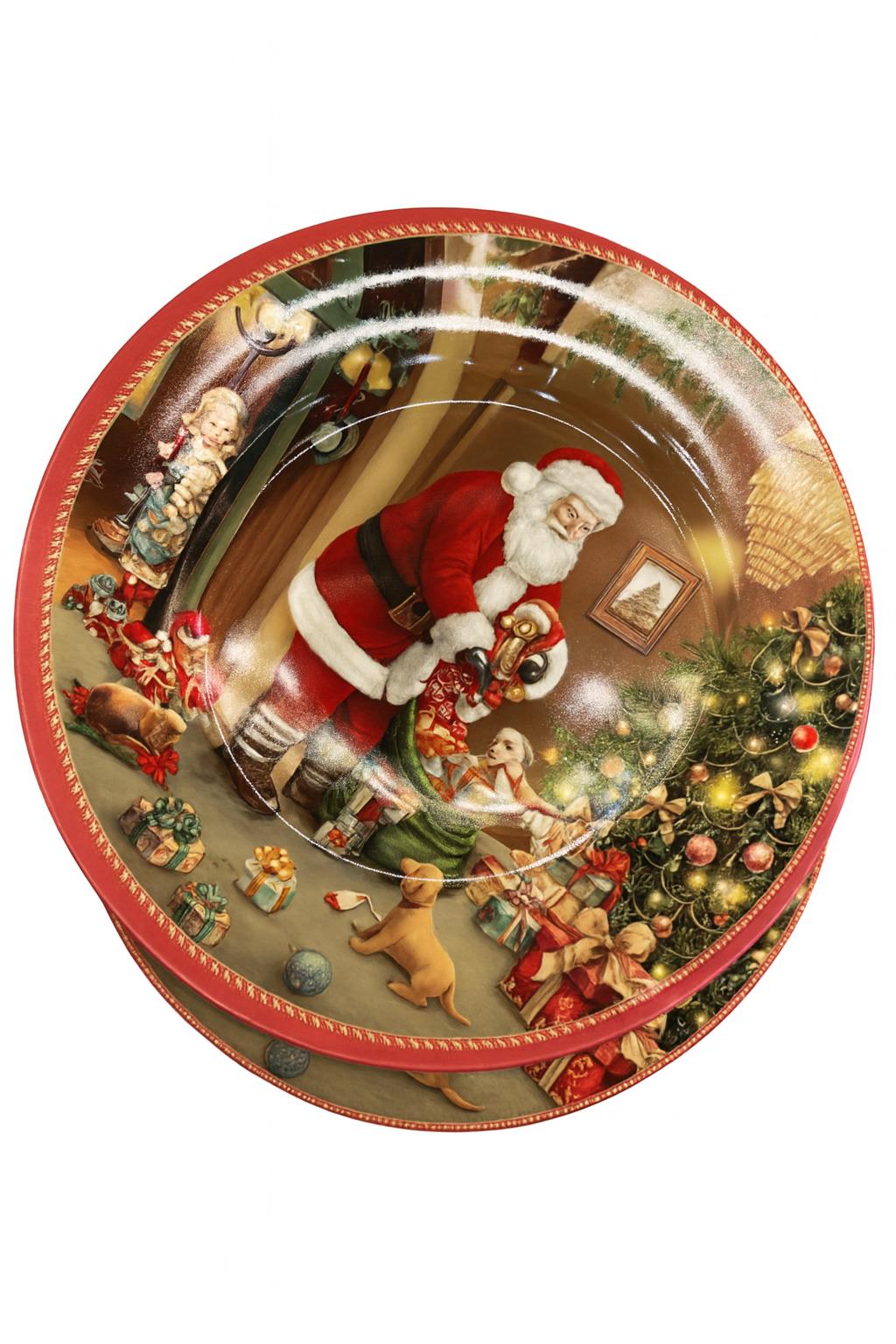 Тарелка новогодняя R36292 New Year's gifts 2 шт. 10" 25,5 см
