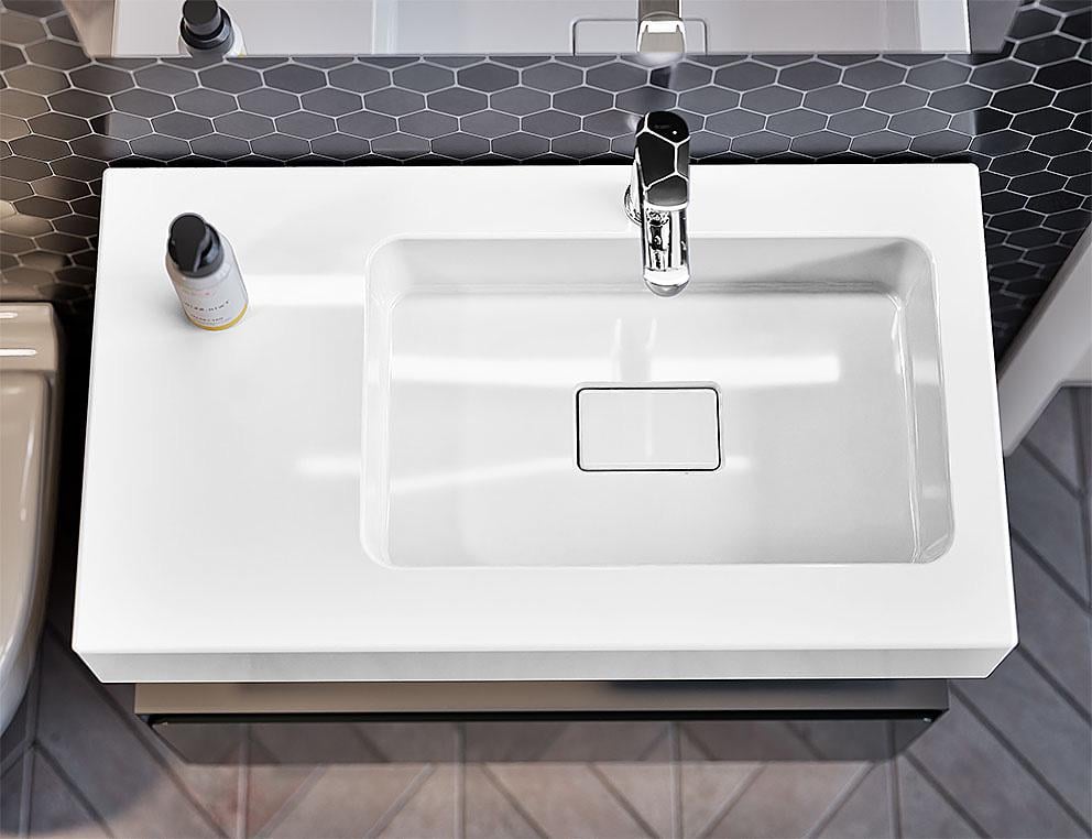 Умывальник подвесной Luxor Mono L (709)