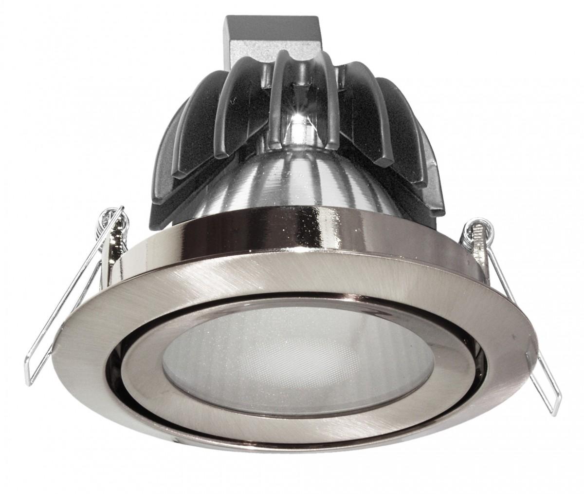 Светильник точечный встроенный Brille Gimble CI Satin Nickel