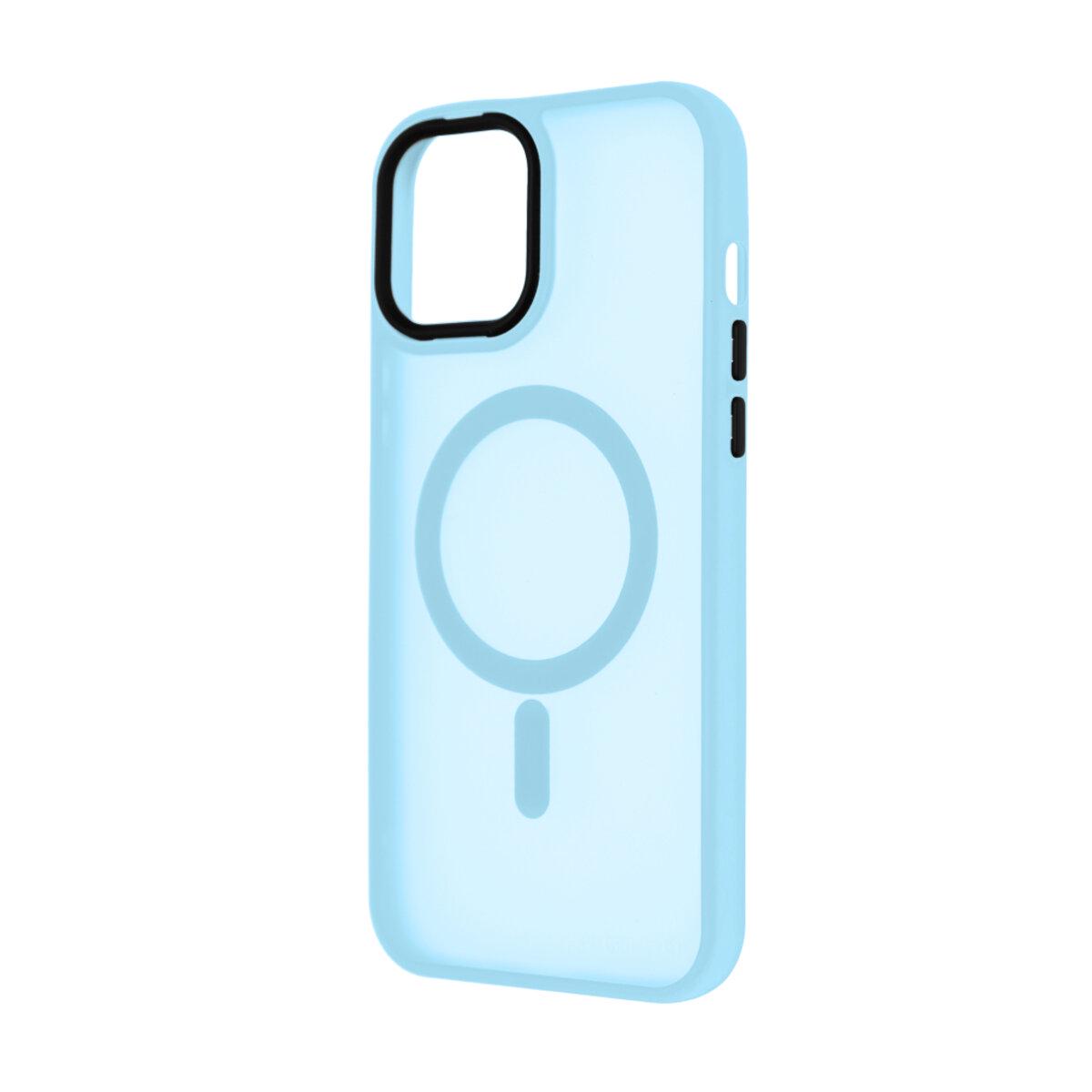 Противоударный чехол для Apple iPhone 12 Pro Max Cosmic Magnetic Color HQ / Light Blue
