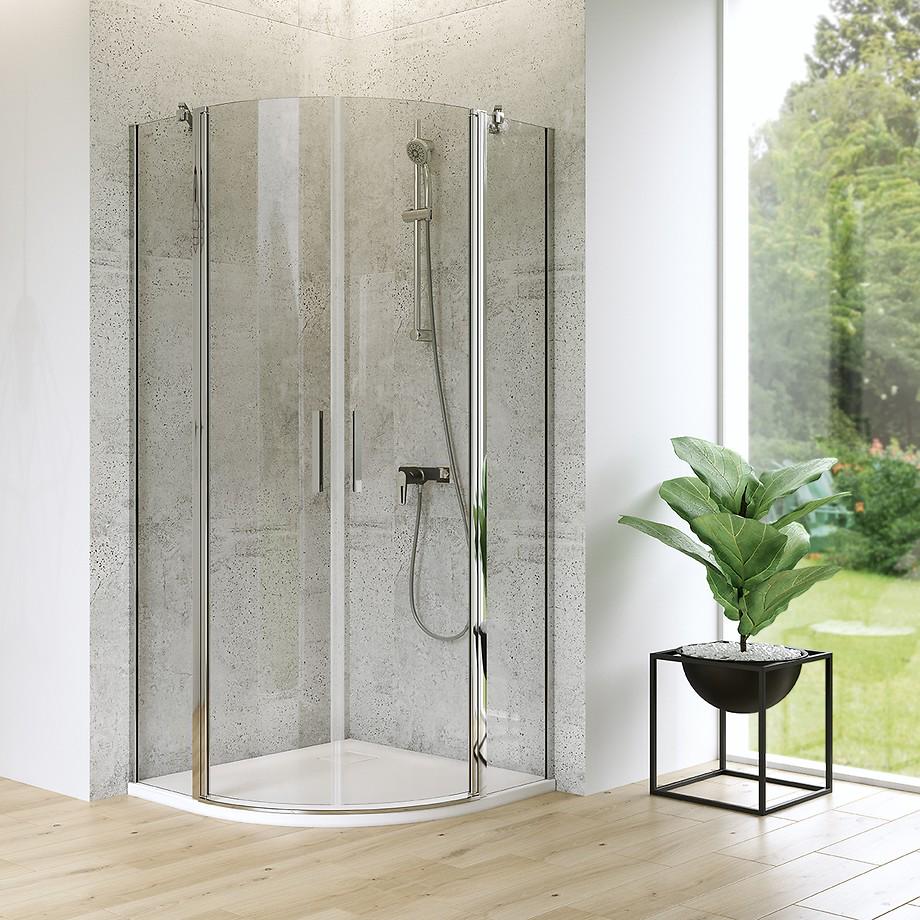 Душова кабіна Cersanit Moduo S162-009 80x80x195 см Хром (174573) - фото 2 Душова кабіна Cersanit Moduo S162-009 80x80x195 см Хром (174573) - фото 2