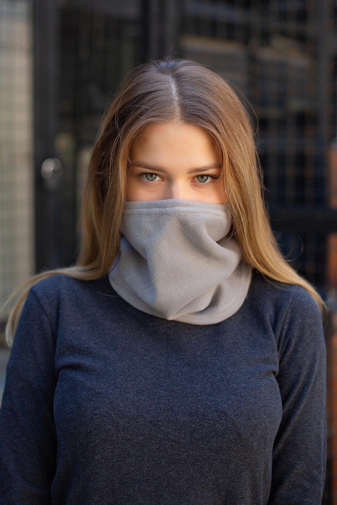 Шарф-бафф Without woman Серый (8042654)