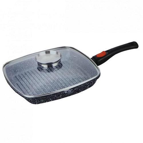 Сковорода гриль Benson с крышкой (BN-310)