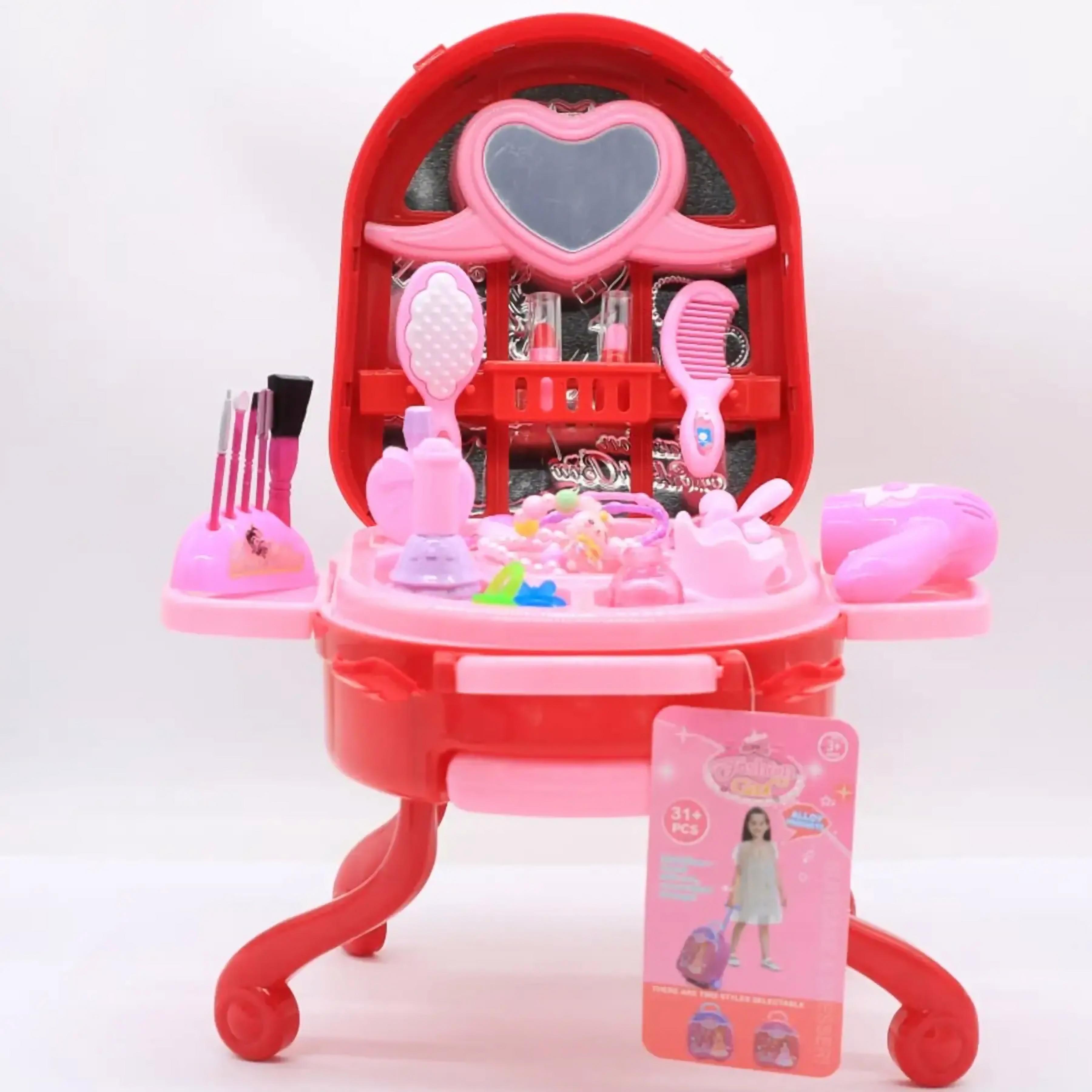 Набор игровой Fashion Girl детский в чемоданчике 2в1