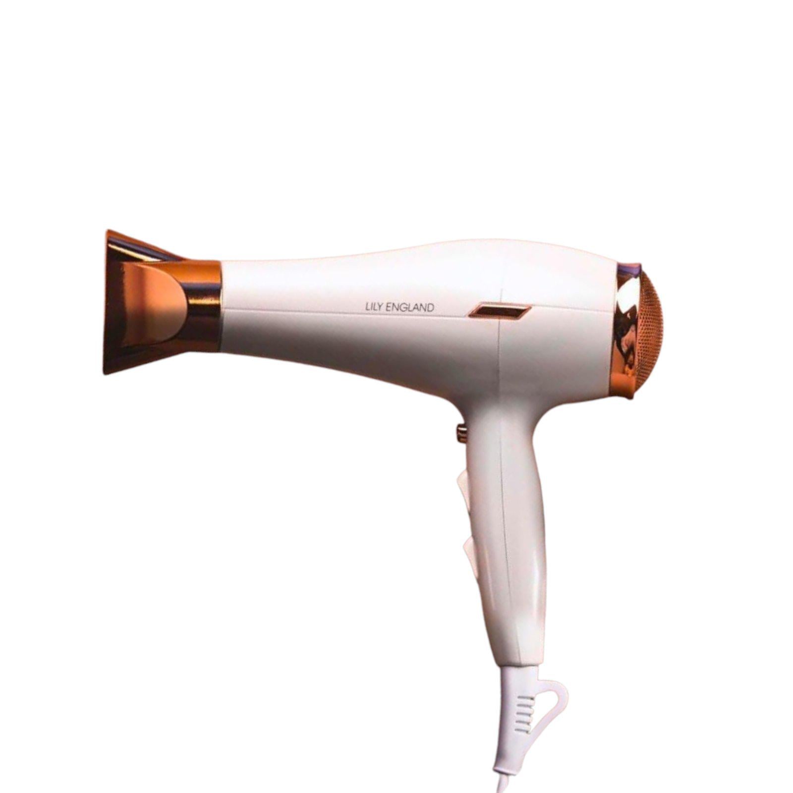 Фен lily england для женщин для блеска мягкости и контроля 1800 Вт