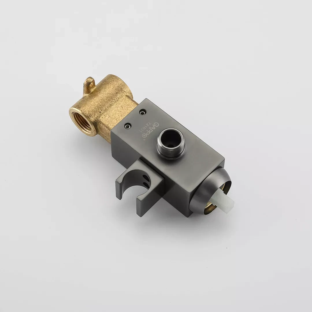 Гигиенический душ скрытого монтажа Gappo G7207-9 Графит (G7207-9) - фото 3 Гигиенический душ скрытого монтажа Gappo G7207-9 Графит (G7207-9) - фото 3