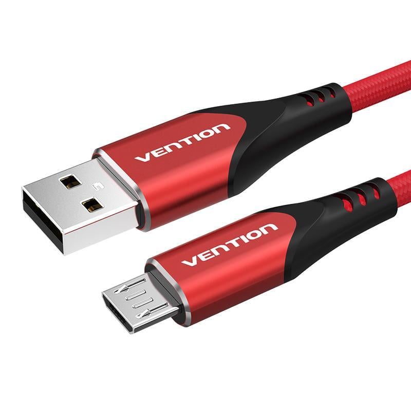 Кабель USB Micro USB Vention 1,5 м Червоний (COARG)