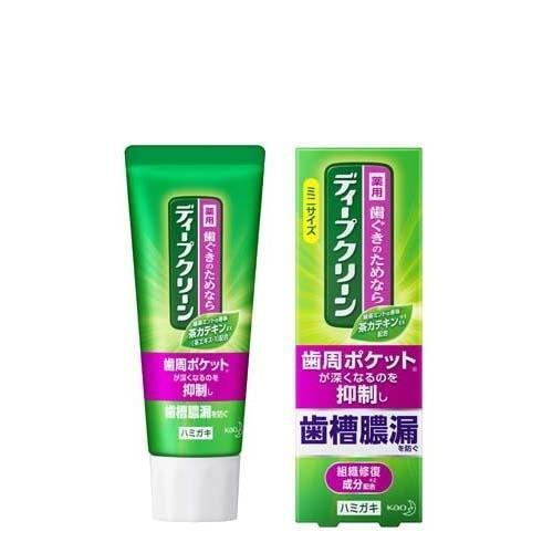 Зубная паста комплексного ухода Kao Deep Clean с ароматом зеленого чая 60 г (33536771)