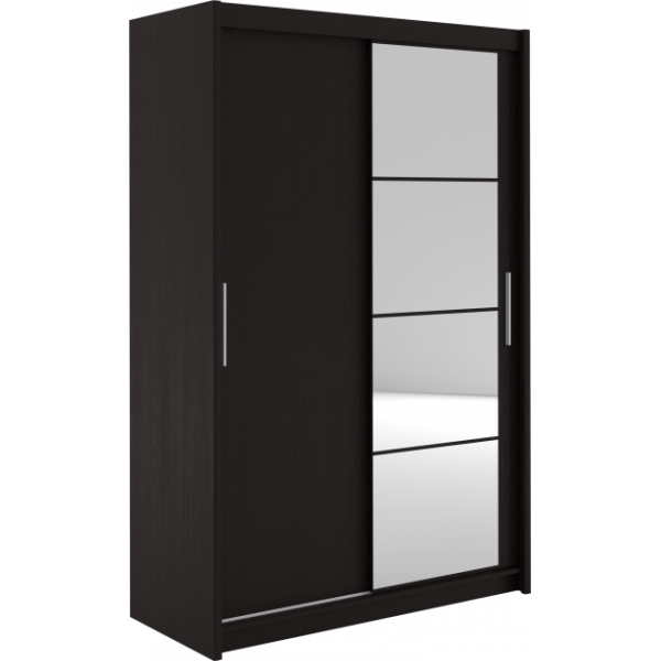 Шкаф-купе двухдверный Gerbor Holding Марио 160 ЛДСП Венге - фото 1 Шкаф-купе двухдверный Gerbor Holding Марио 160 ЛДСП Венге - фото 1