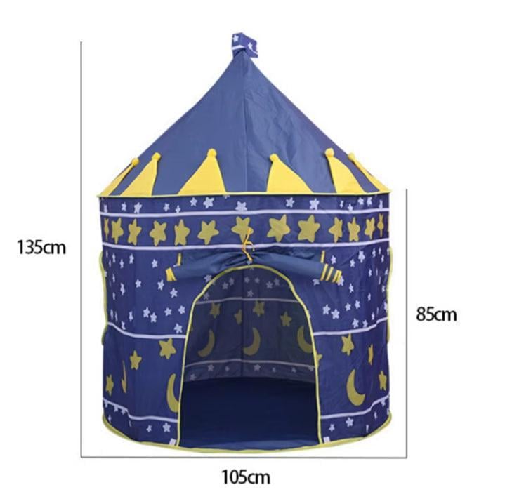 Дитячий намет-будиночок Замок Синій (2472511914) - фото 2 Дитячий намет-будиночок Замок Синій (2472511914) - фото 2