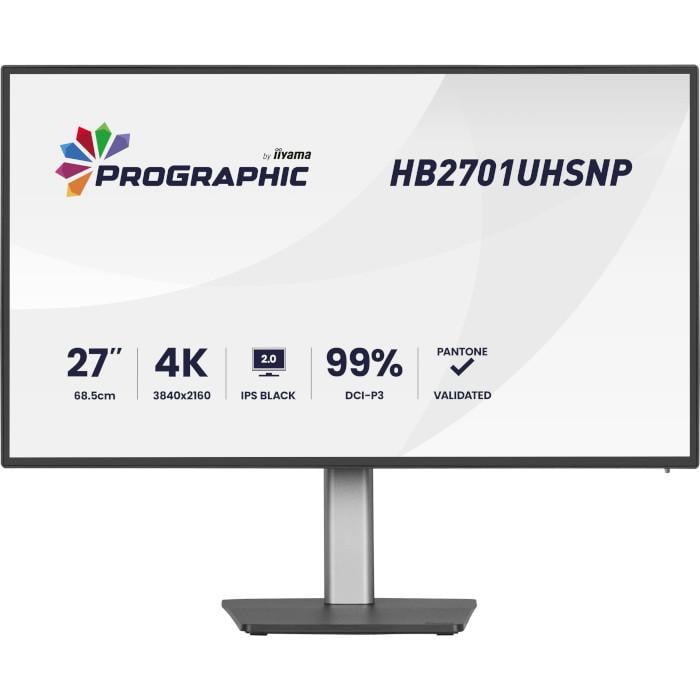 Монитор Iiyama ProGraphic HB2701UHSNP-B1 Black (32534595)