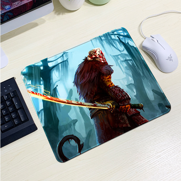 Килимок для мишки тканинний DOTA2 Blyde Half-Wolf 2 мм 240х220 мм (36116)