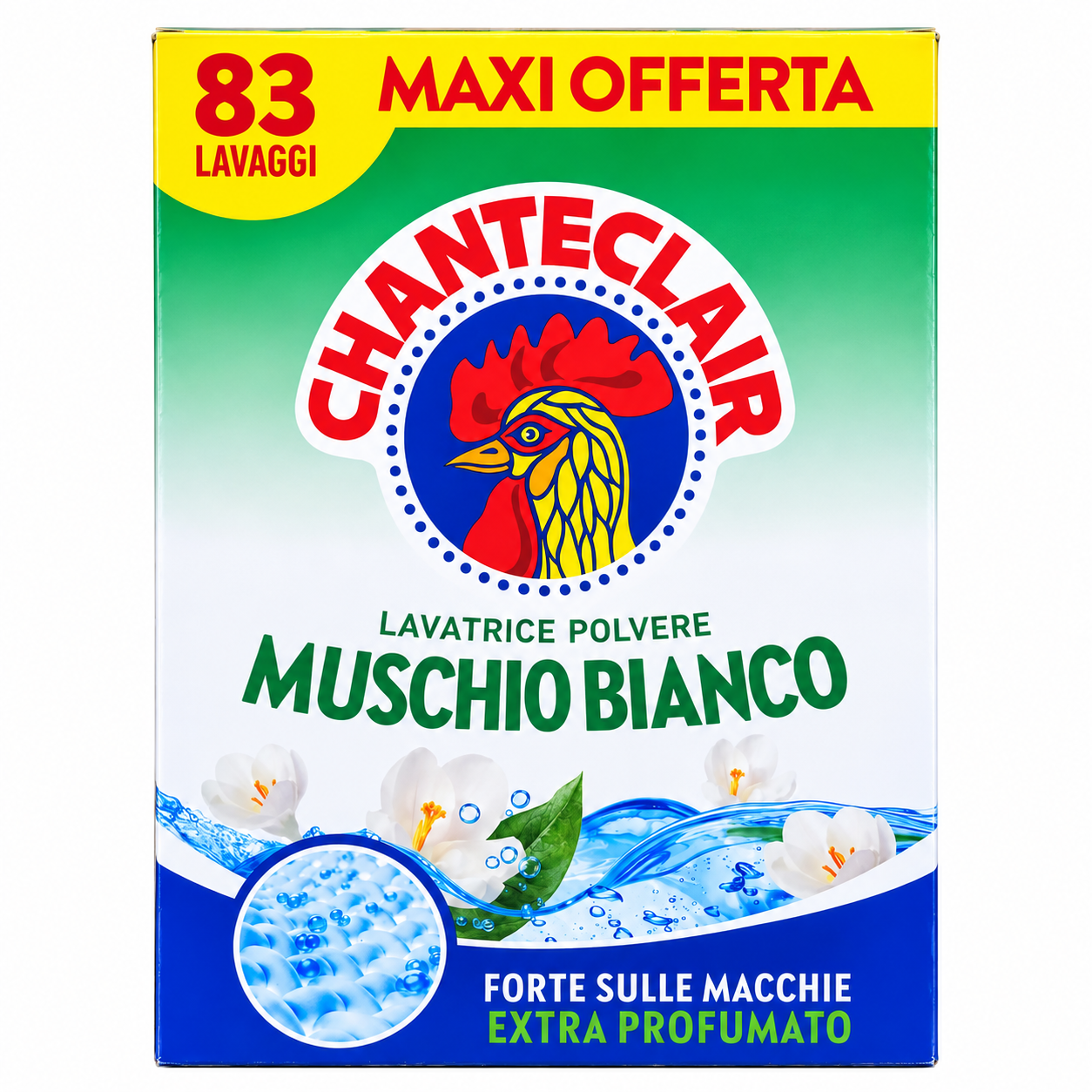 Порошок для стирки Chante Clair Lavatrice Muschio Bianco 83 стирок, 3,735 кг Порошок для стирки Chante Clair Lavatrice Muschio Bianco 83 стирок, 3,735 кг