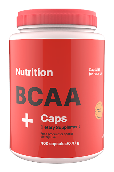 Аминокислота BCAA для спорта AB PRO BCAA Caps 400 Caps