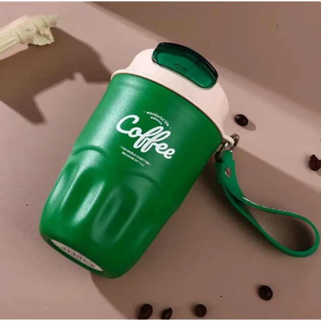 Термокухоль Coffee Cup 360 мл Зелений (2542840811)