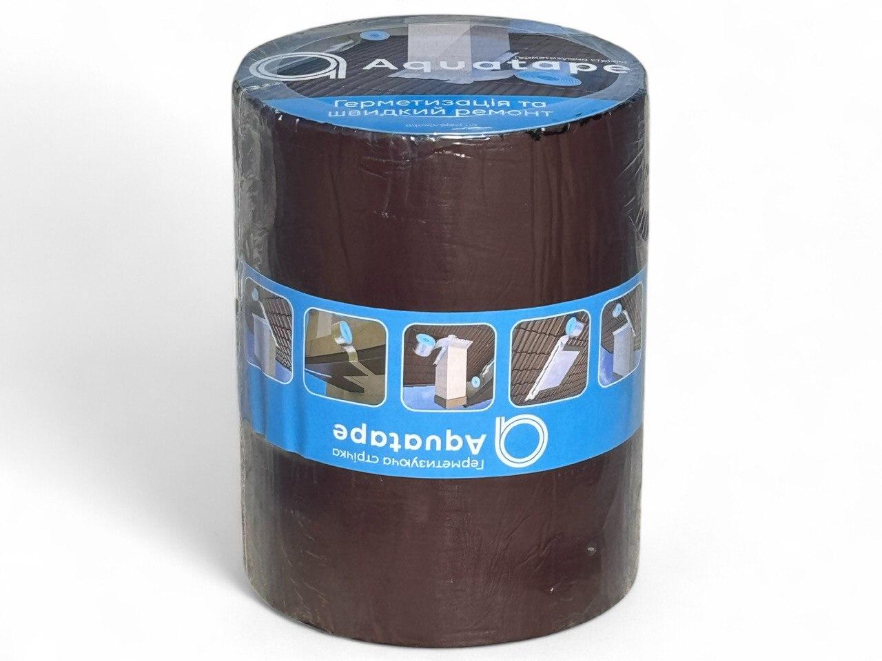 Герметизуюча бітумна стрічка Aquatape 200 мм х 10 м Brown (62798) Герметизуюча бітумна стрічка Aquatape 200 мм х 10 м Brown (62798)