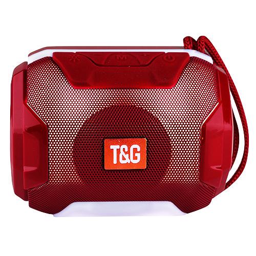 Беспроводная Bluetooth колонка с LED подсветкой TG162 Red (18c7faab)