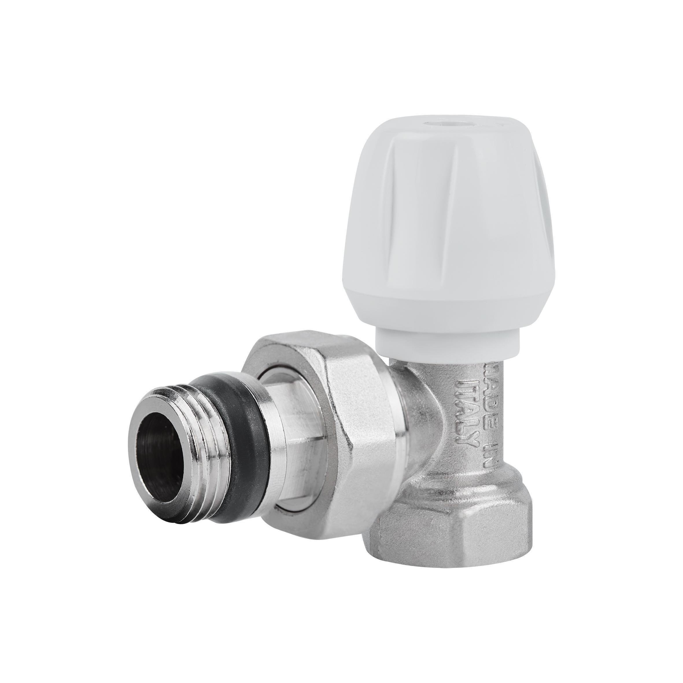 Кран радиаторный ICMA 1/2" с антипротечкой угловой №803+940 (22354627)