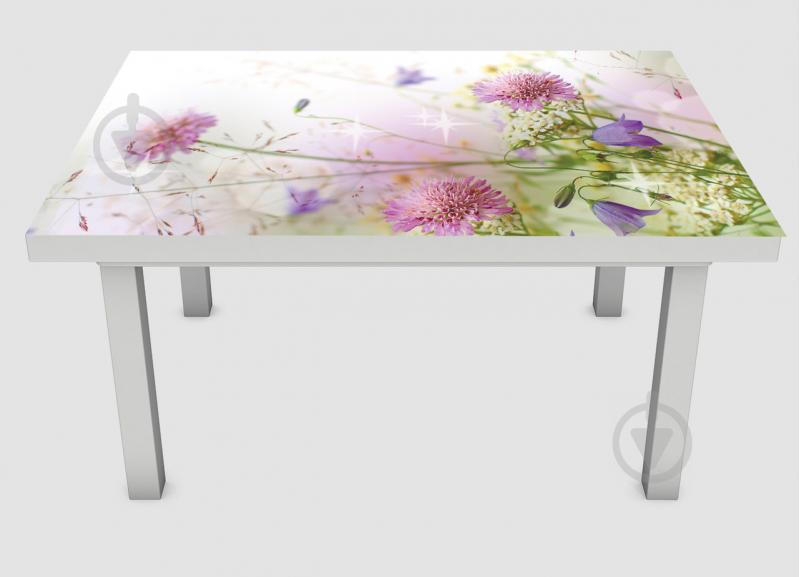 Наклейка на стол Zatarga Цветущий клевер 600х1200 мм (Z180227)