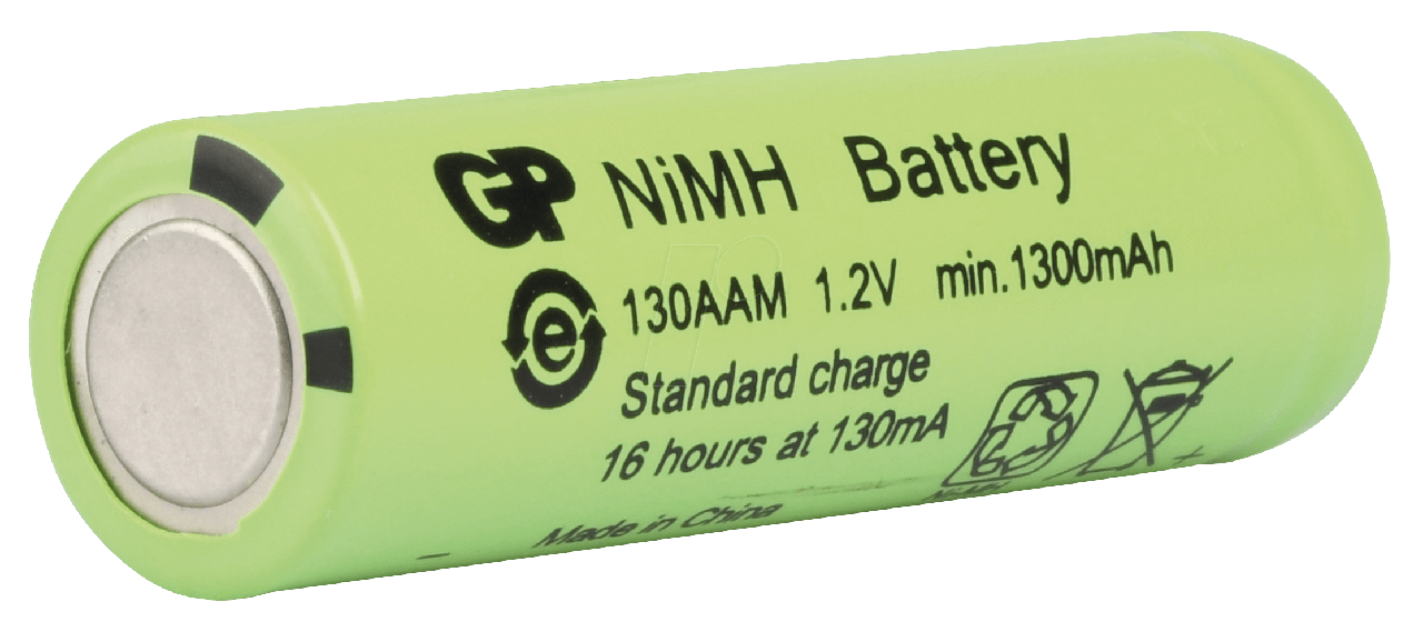 Акумулятор GP130AAM 1,2V 1300 mAh Ni-Mh (103046) - фото 1