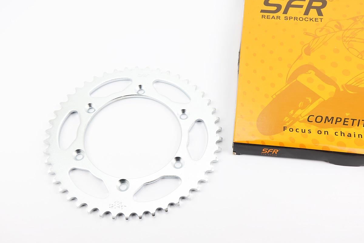 Звезда задняя к мотоциклу Viper-Zongshen V250VXR GEON X-Road 200-250 520-46T d 130 мм межболтовое расстояние 150 мм отверстия 8,8 мм (997950)