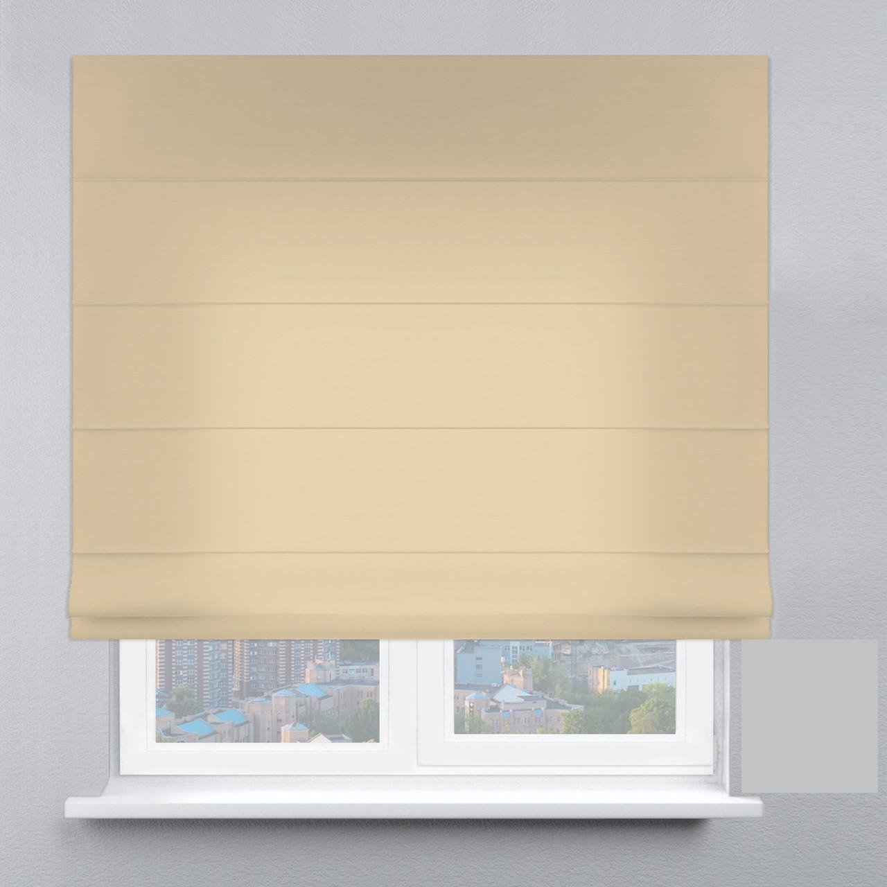 Римська штора велюр 230х170 см Бежевий